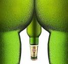 green bottle advertising image