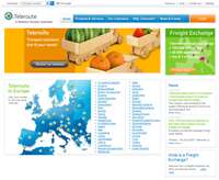 Website copywriting for Belgium-based Teleroute, a leading European logistics company