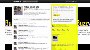 Image of Twitter page